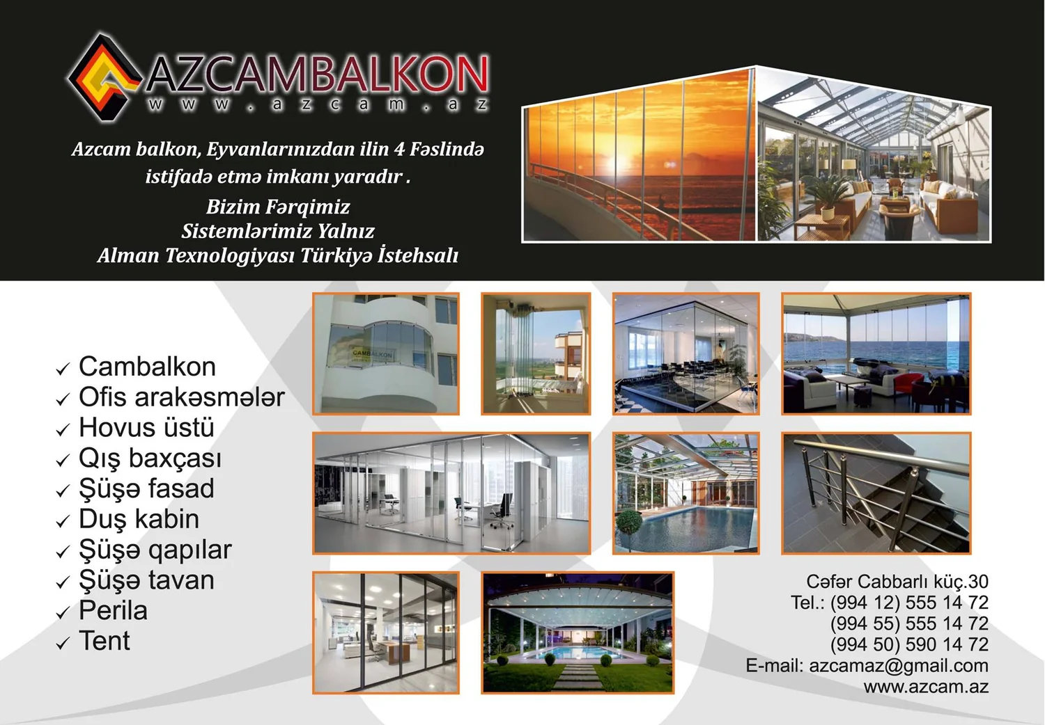 Azcam Balkon