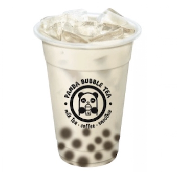 Coconut milk tea with tapioca