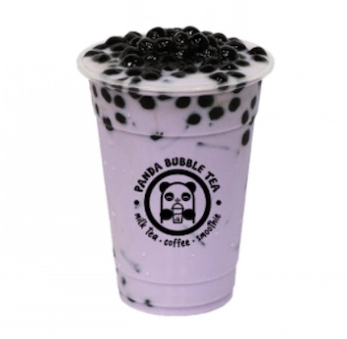 Taro milk tea with tapioca