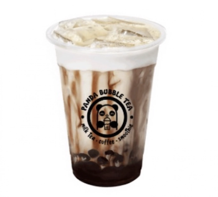 Brown sugar milk tea with tapioca
